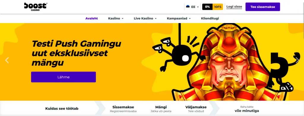 eesti internetikasiinod Boost Casino 1